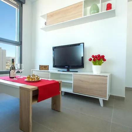 Apartamento Infinium 12a Primera Linea De Playa Arenal Calpe